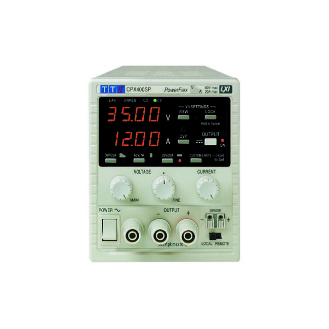 Aim-TTi CPX400S ̨ʽ��Դ, 1 ���, 0 �� 60V, 0 �� 20A, 420W