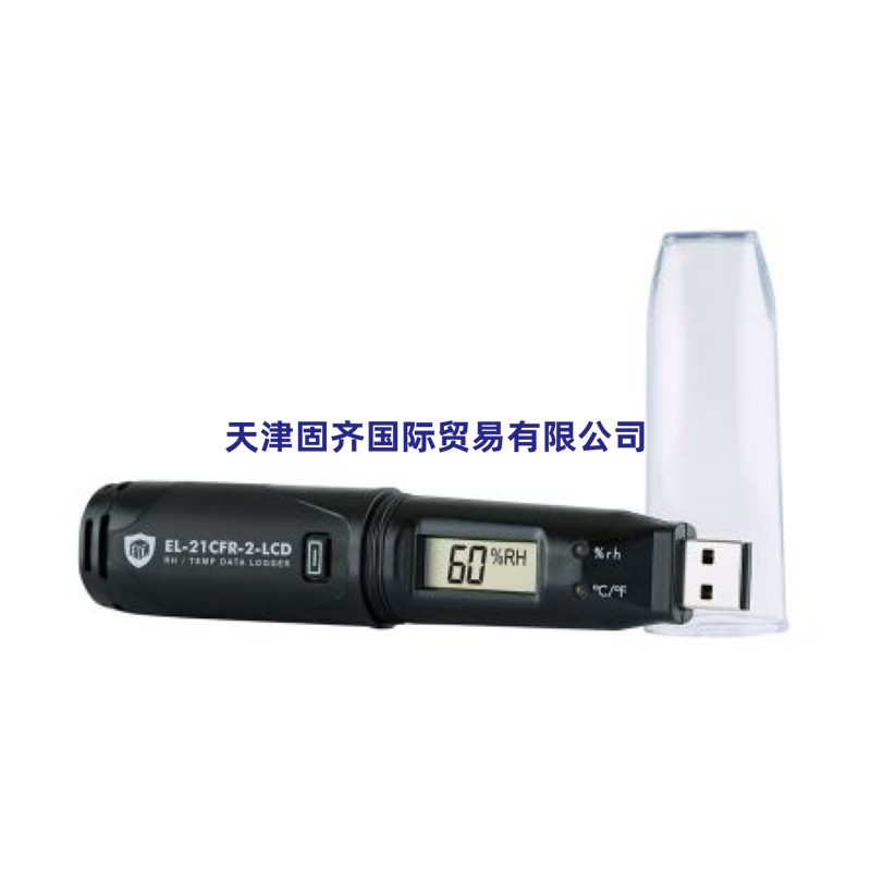Lascar �¶ȼ�¼��, EL-21CFR-2-LCD�ͺ�, ����¶�㡢ʪ�ȡ��¶Ȳ���, ¶�㡢ʪ�ȡ��¶ȴ�����,